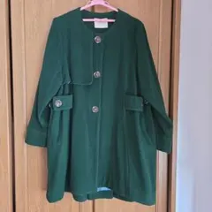 アズノウアズ　オオラカ　ビッグ衿コート　ミドル丈 n'OrLABELミドル丈ステンカラーコート』