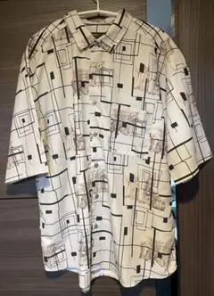 NAIVE MAGIC 半袖柄シャツ Lのサムネイル