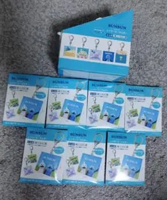 【おまけ箱付】パペットスンスン SUNSUN レイヤーキーホルダー 7個セット