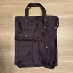 ダークブラウン トートバッグ