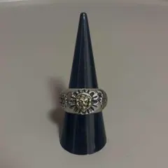 ライオン シルバー ゴールド リング ヴィンテージ メキシカン ジュエリー 古着