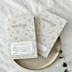 ミモザa ￤母子手帳カバー 1枚　A5 A6サイズ 親子健康手帳