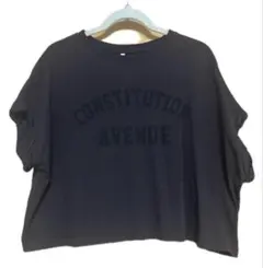 coca 半袖 ロゴ Tシャツ ロゴプリント ブラウン コットン100