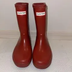 Hunter Rainブーツ UK11 17cm HUNTER レッド 長靴