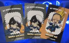 ヒロアカ シーパラ 相澤消太 購入特典ミニキャライラストカード　プレゼントマイク