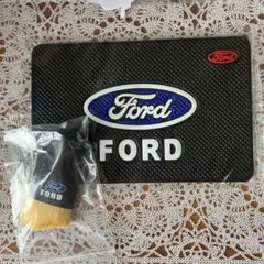 フォード車用滑り止めマットとクリーニングブラシのサムネイル
