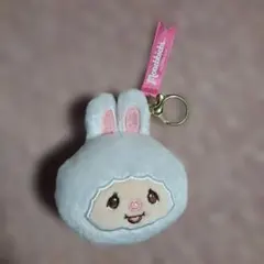 モンチッチ うさぎ フェイスマスコット キーホルダー