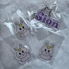 nctwish オンラインくじ シオン キーホルダー アクリルステッカー