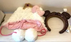 USJ キティ 王冠の被り物 ティムのカチューシャ