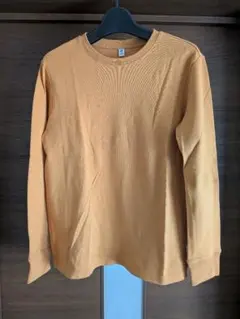 UNIQLO 長袖カットソー 150 オレンジ