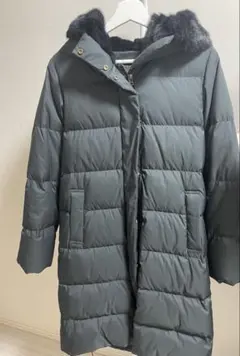 アーバンリサーチ　ラビットフード付きダウンジャケット 38