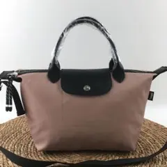 新品 ロンシャン　ルプリアージュ エナジー　トップハンドルバッグ S ピンク
