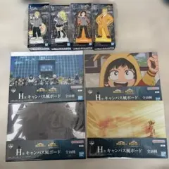 一番くじ僕のヒーローアカデミア紡がれる想いH賞キャンバス　I賞A組ラバースタンド