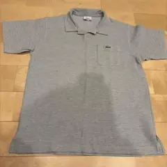 Lacoste/ラコステ/グレー/ポロシャツ/ポケット付き