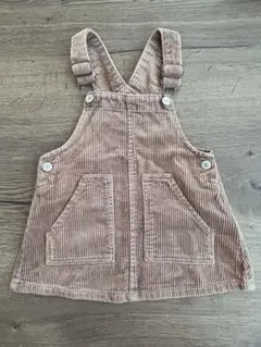 ZARA コーデュロイジャンパースカート　80㎝