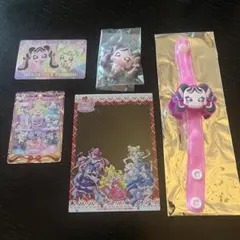 メロロンブレスレット キラキラカードグミ ヘアクリップセット