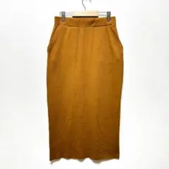 シーピーシーエム ロングタイトスカート リブ ウエストゴム バックスリットのサムネイル