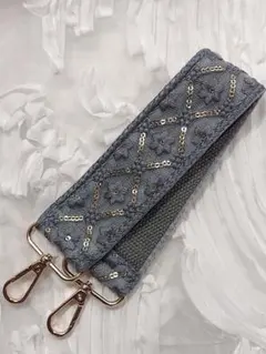 特価D-44インド刺繍リボンハンドストラップ、キーホルダー(送料込み)