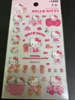 韓国ダイソー限定ハローキティ PVCシールセット