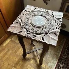 2025年最新】木彫りテーブルの人気アイテム - メルカリ