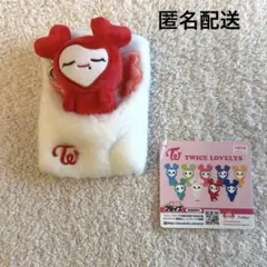 TWICE LOVELYS おふとんリールパスケース チェヨン　赤　レッド