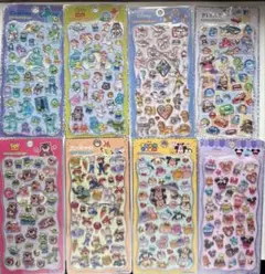 正規品 ディズニー プチドロップシール 8点セット