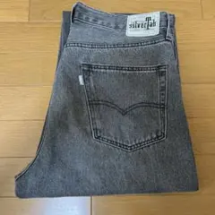 リーバイス　シルバータブ　ルーズ　ブラック　W32L32 silvertab