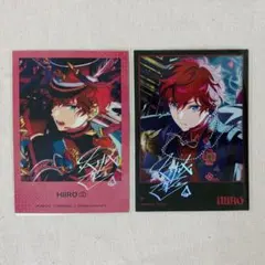 あんスタ　星幻時序チェキ　天城一彩 あんスタ 中国 星幻時序 チェキ カード ポラロイド 2点セット