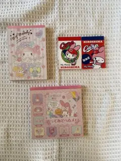 サンリオ　マイメロ　メモ帳まとめ売り