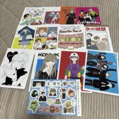 銀魂】初版特典等 しおり カード シール 証明書 20点セット 空知英秋