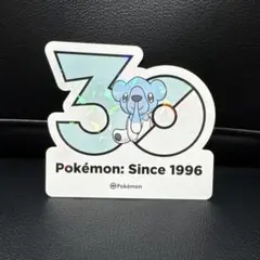 韓国限定　ポケモン 30周年記念 ステッカー クマシュンのサムネイル