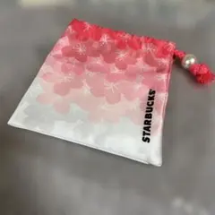 STARBUCKSミニカップギフト ミニ巾着のみ サクラ