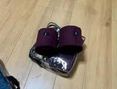 ESKADRON 厩舎巻き　ステーブルバンテージ　バーガンディ 収納ケース付き