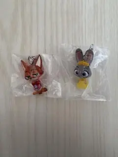 ズートピア2 ニック& ジュディめじるしアクセサリー　2個セット