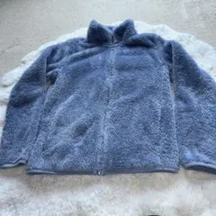 UNIQLO ブルー フリースジャケット