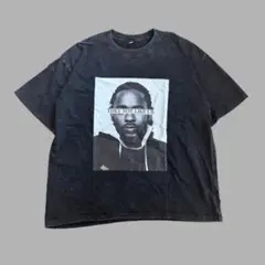 ブラック オーバーサイズ Tシャツ XL グラフィックHIP HOPストリート