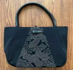 和柄バッグ　着物バッグ　和装バッグ　ちりめん