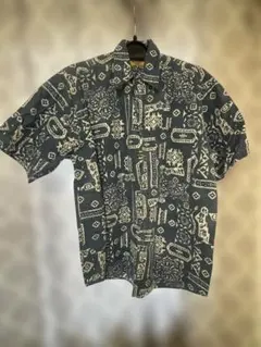 美品】Houston XLサイズ 世界地図プリントシャツ アロハ - メルカリ