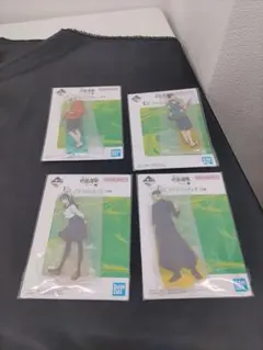 ◆（6c）未使用 4種 呪術廻戦 アクリルスタンド 一番くじ E賞