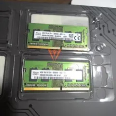 PC4-3200AA-SC0-11　　4GB✕2枚