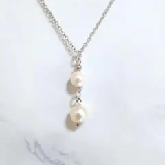 6141●人気 900円！！天然あこや真珠ネックレス