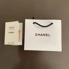 シャネル　ココマドモアゼルオードゥパルファム×1.5㎖　ショップ紙袋　2点セット