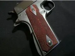 木製グリップ　1911ガバメント用　木製グリップのサムネイル