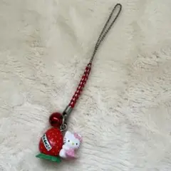 ご当地キティ 根付け 福岡限定 博多あまおう