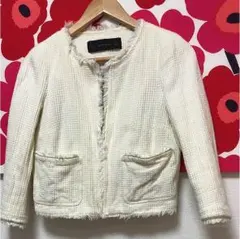 ZARA 白ジャケット