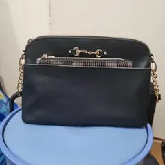 *美品*ショルダーバッグ　ダークグリーン