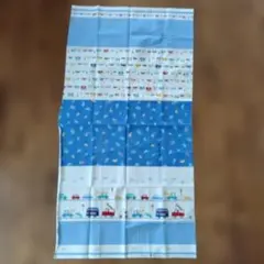 くるま柄プリント生地