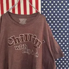 輸入古着 オーバーサイズ Tシャツ 【XXL】 Chillin'