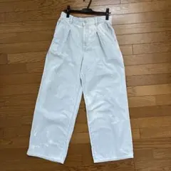 GU ライトブルー ワイドデニム XL
