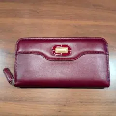 ​【未使用】ブルガリ イザベラ・ロッセリーニ ラウンドファスナー長財布
